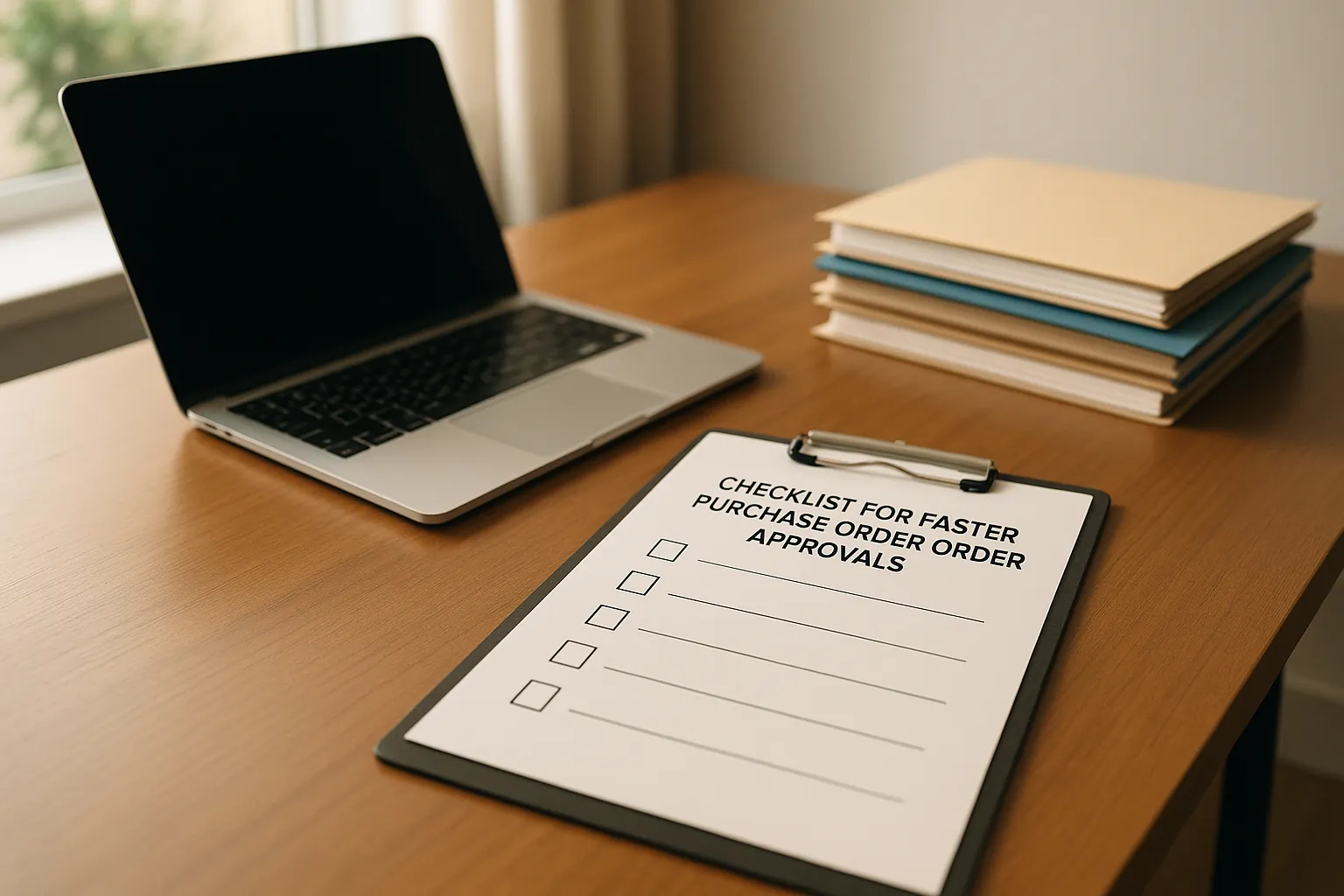 Checklist for Faster Purchase Order Approvals
