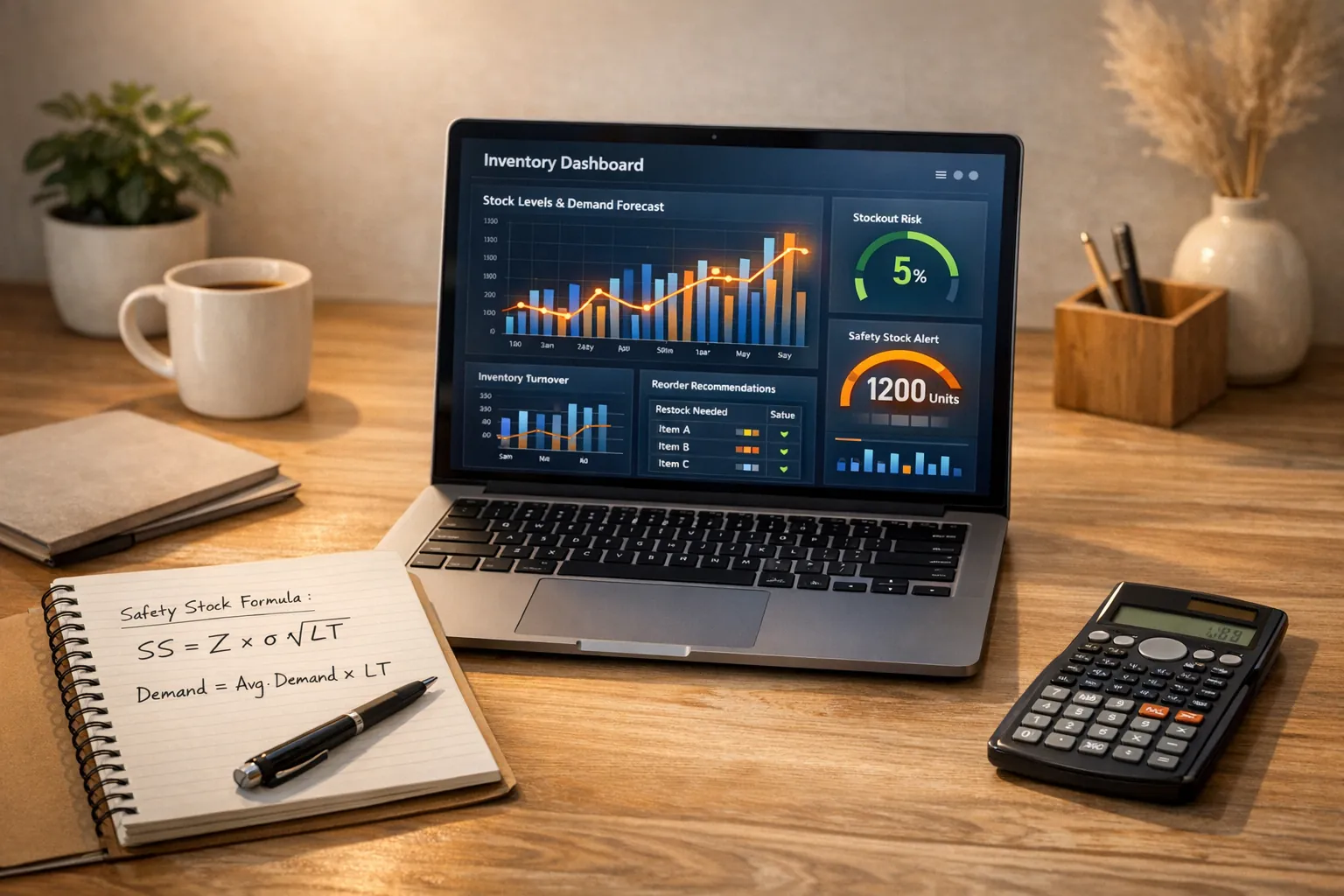 Manual vs. AI Safety Stock Calculations