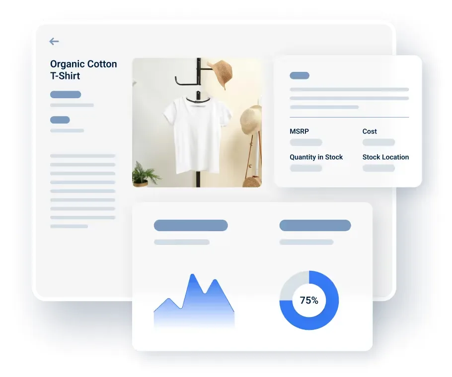Fabrikatör product view with stock quantity and location