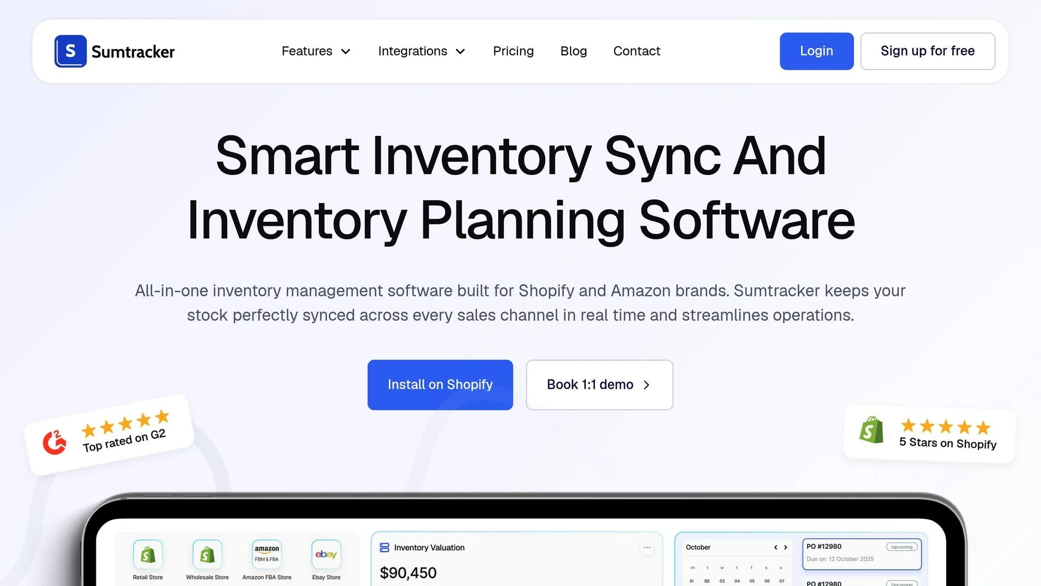 Sumtracker